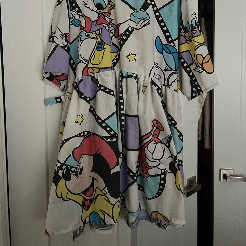 Disney Dress Handmade from Vintage Disney Bedsheet